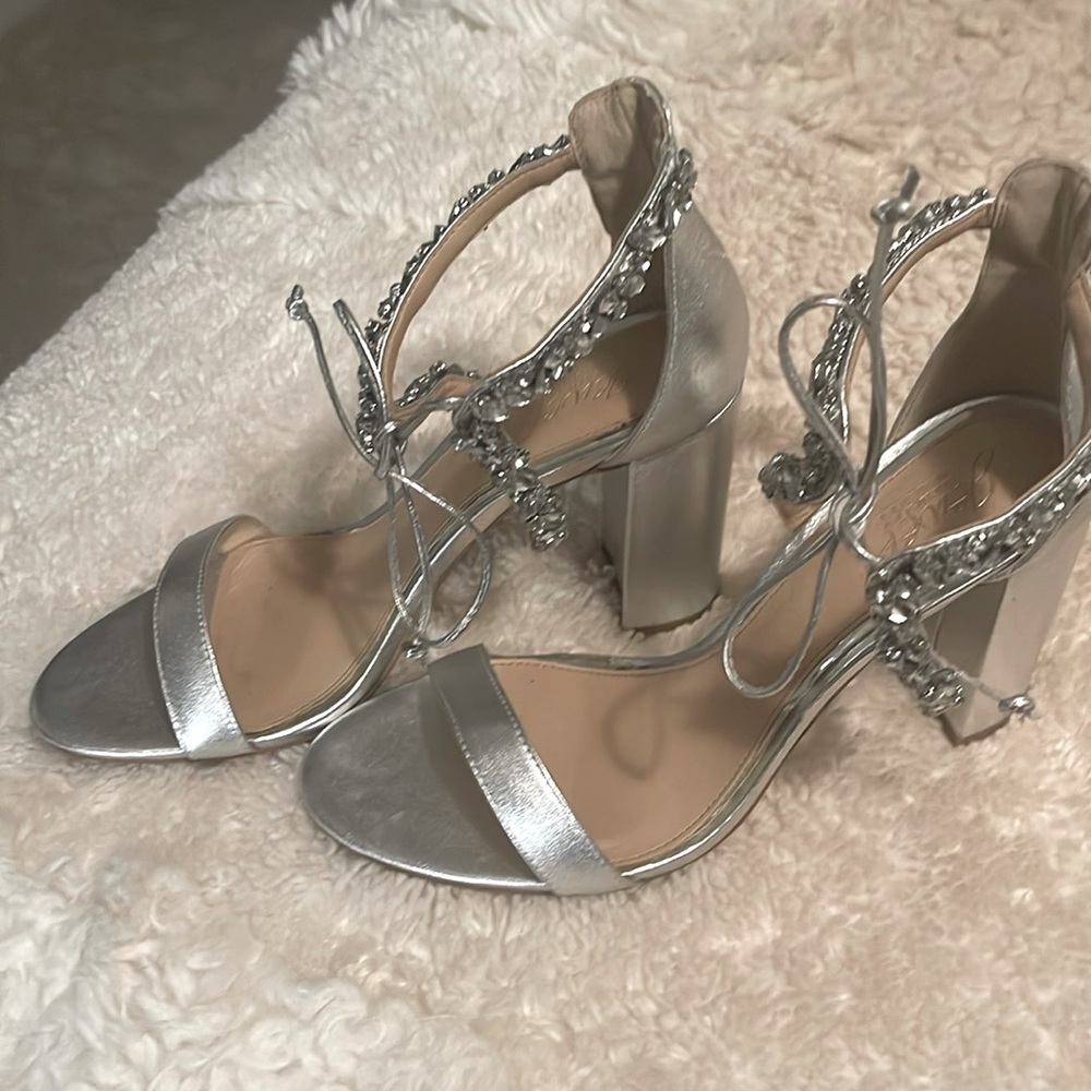 Silver Jewel Badgley Miscka Shoes